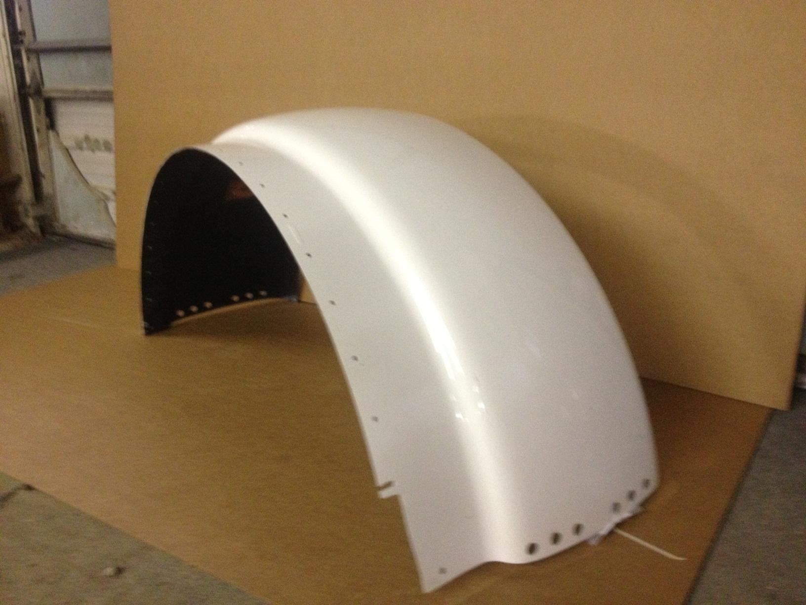 Right Passenger Side 388 Fiberglass Fender Liner Peterbilt 389 