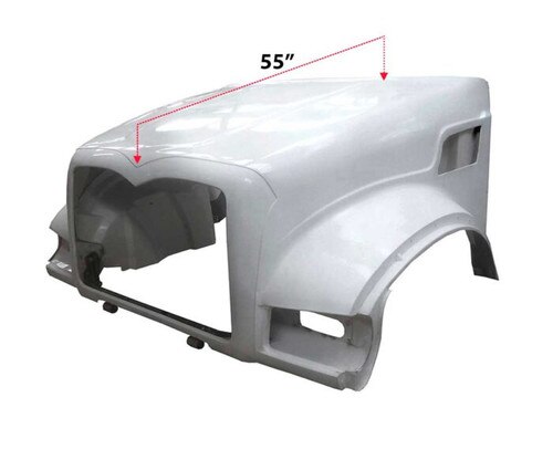 Mack Granite CTP713, GU712, GU713, GU714, GR64 2007 & Up Hood Set ...