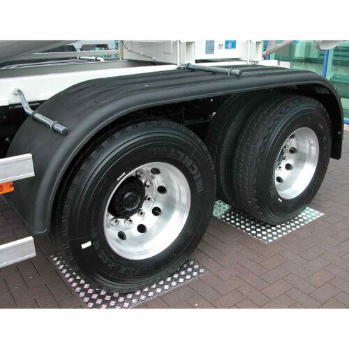 133" Poly 3 Ribbed Full Fenders Polypropylene (Poly) by TRUX