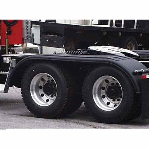 133" Poly 3 Ribbed Full Fenders Polypropylene (Poly) by TRUX