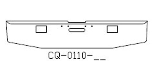 Ultrachrome Freightliner Classic Chrome Bumper - Tapered OE Style, 7-Gauge Steel, USA Made (1984-2002)